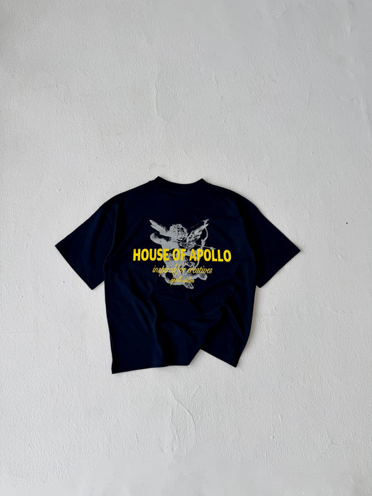 House of Apollo Navy T-shirt