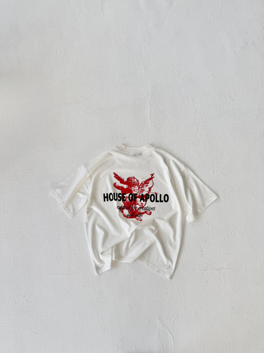 House of Apollo Flat White T-shirt