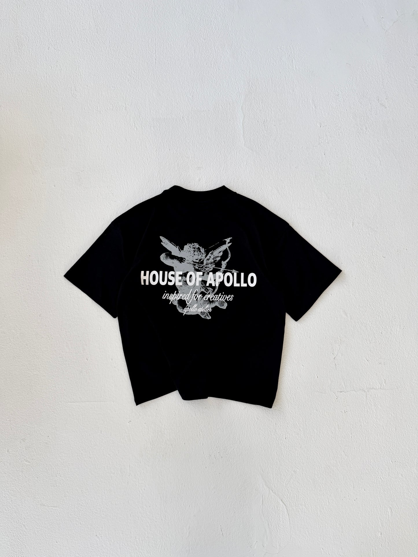 House of Apollo Black T-shirt