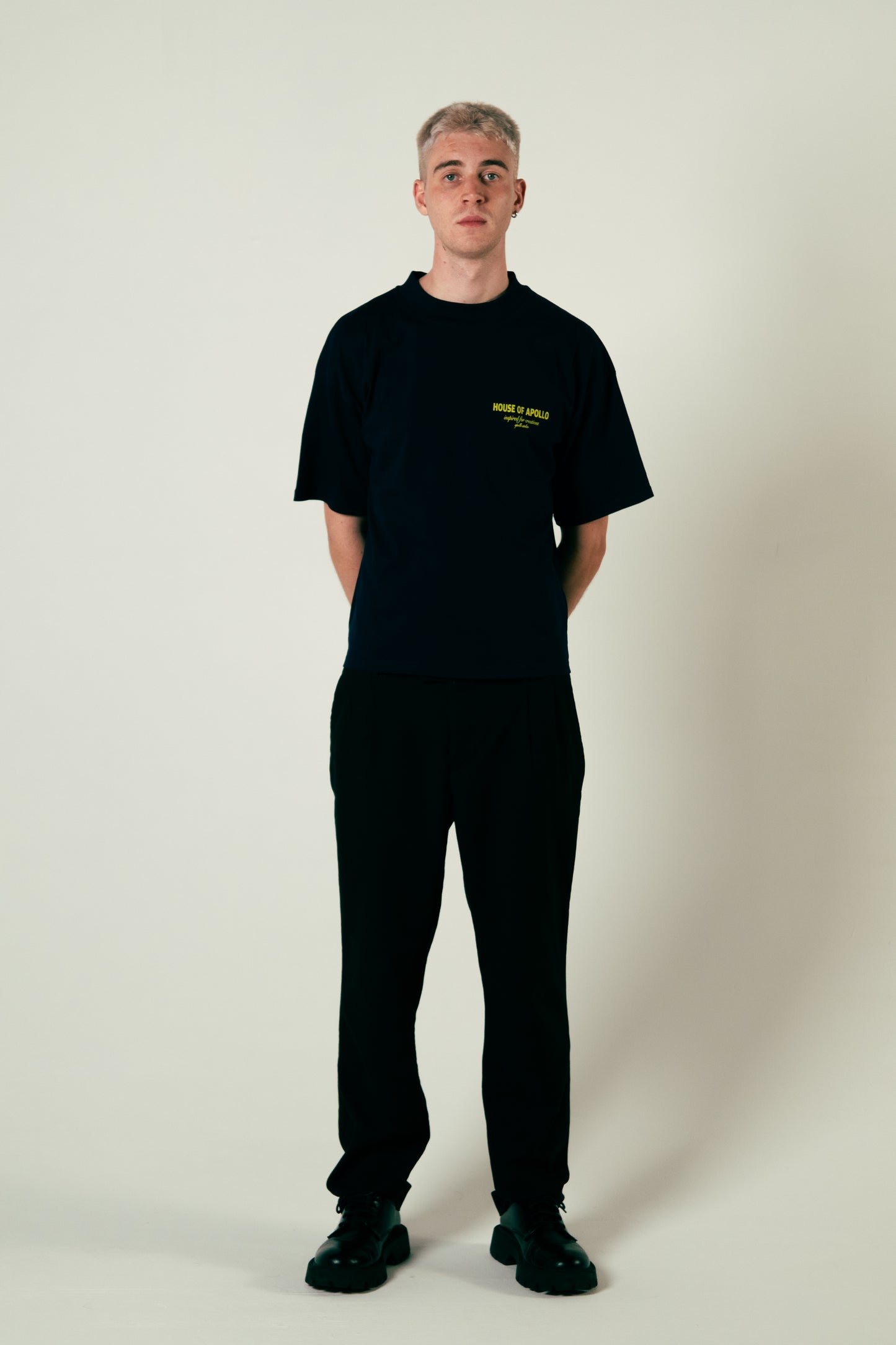 House of Apollo Navy T-shirt