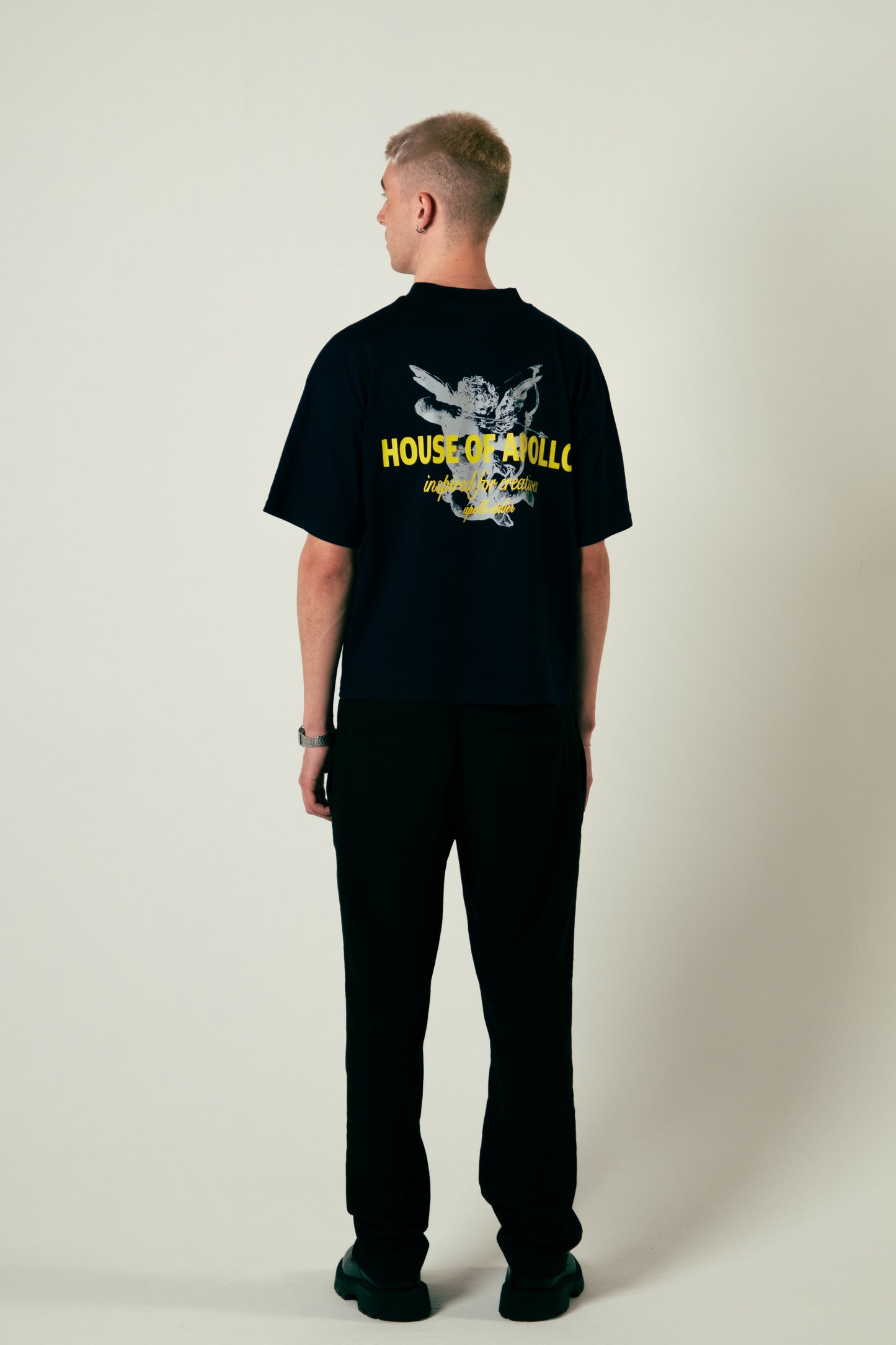 House of Apollo Navy T-shirt