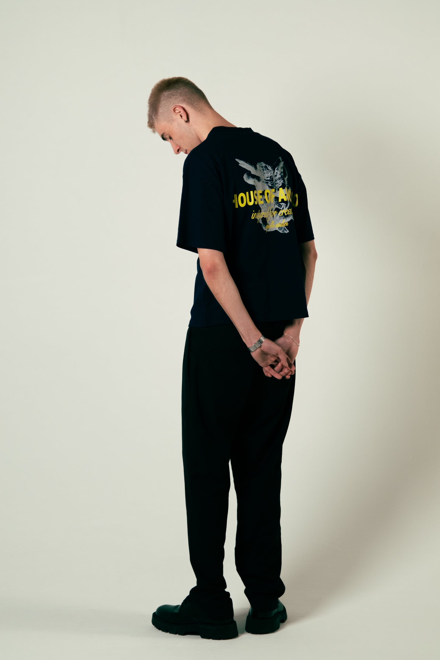 House of Apollo Navy T-shirt