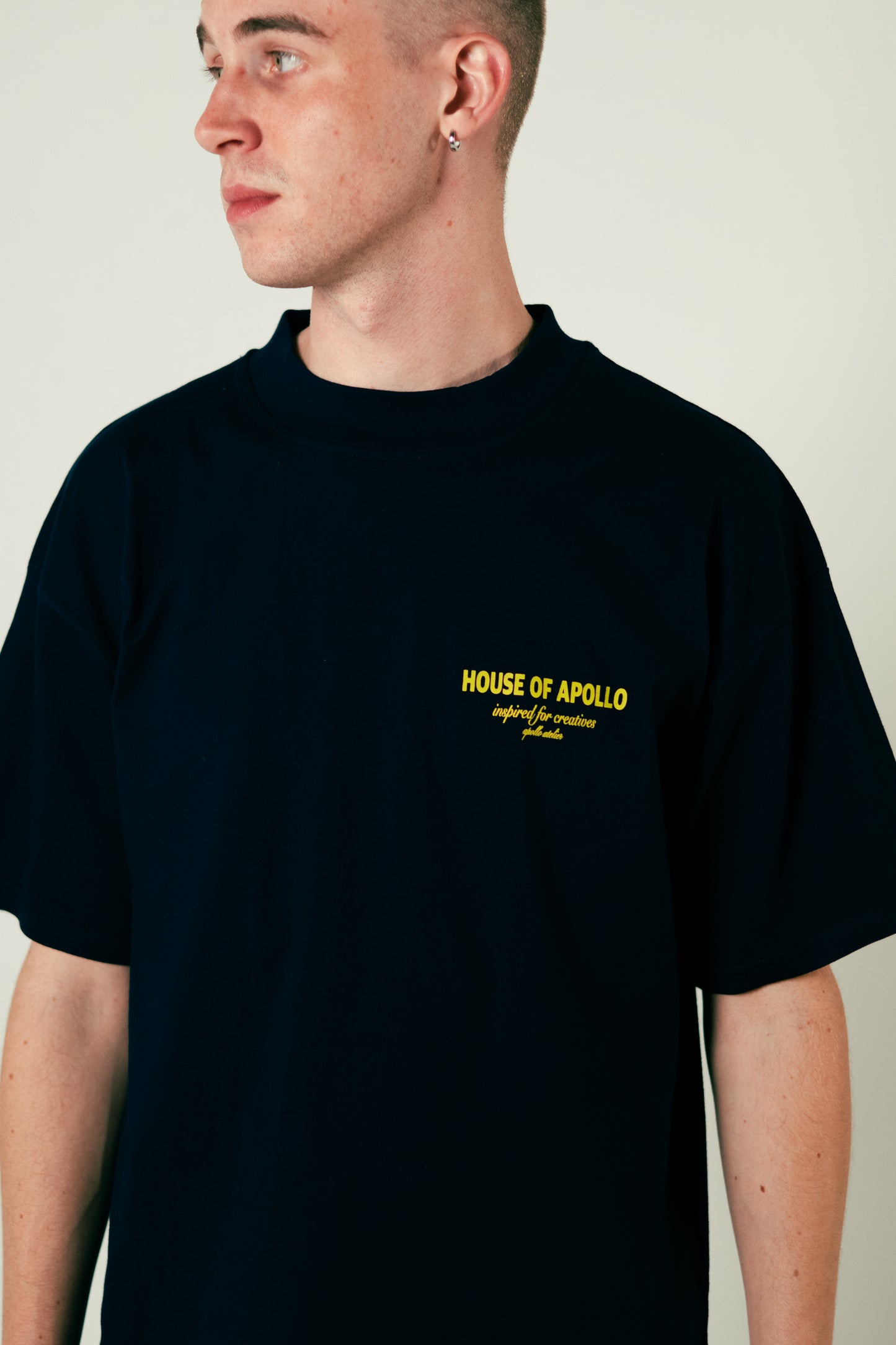 House of Apollo Navy T-shirt