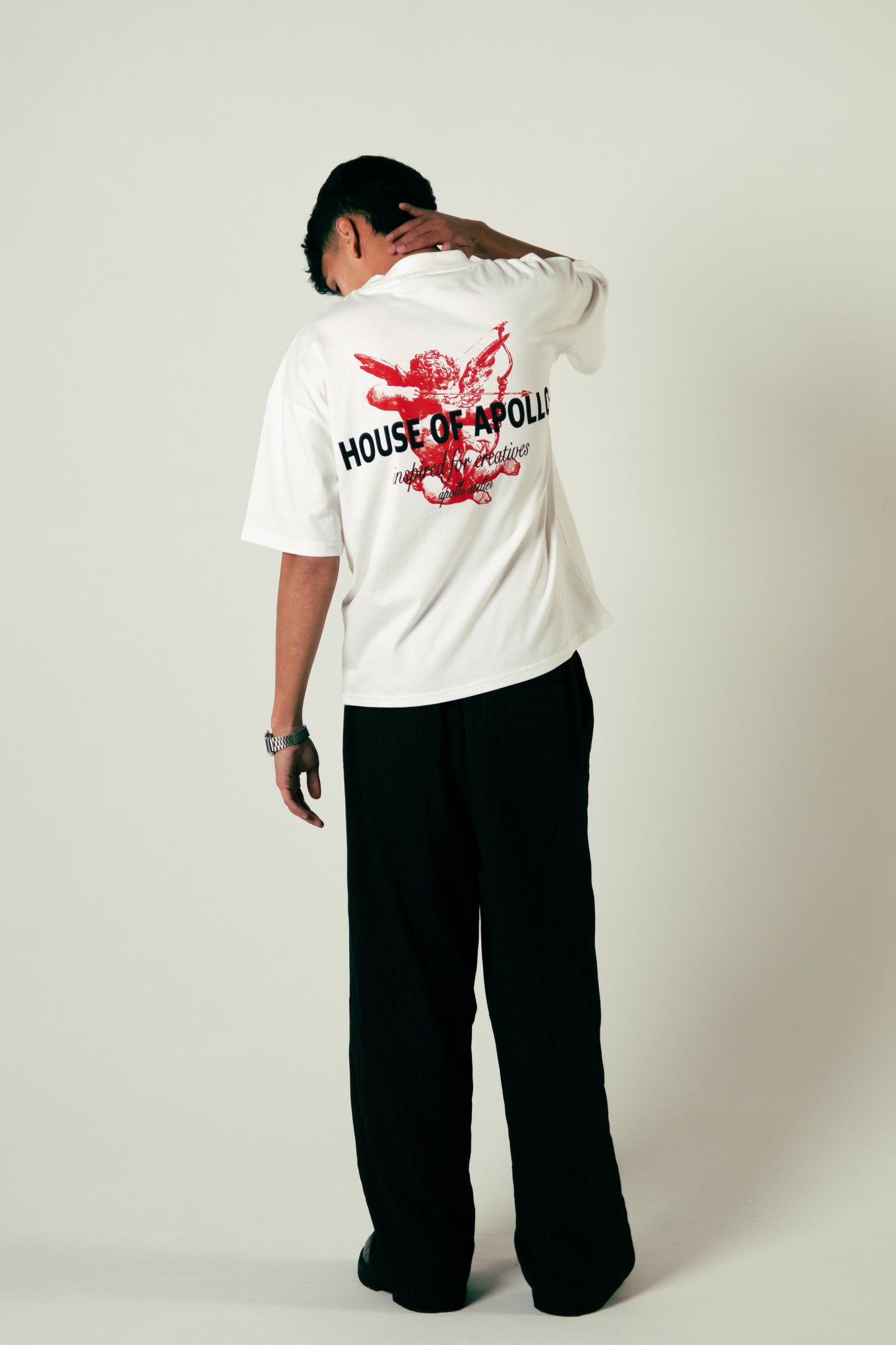 House of Apollo Flat White T-shirt