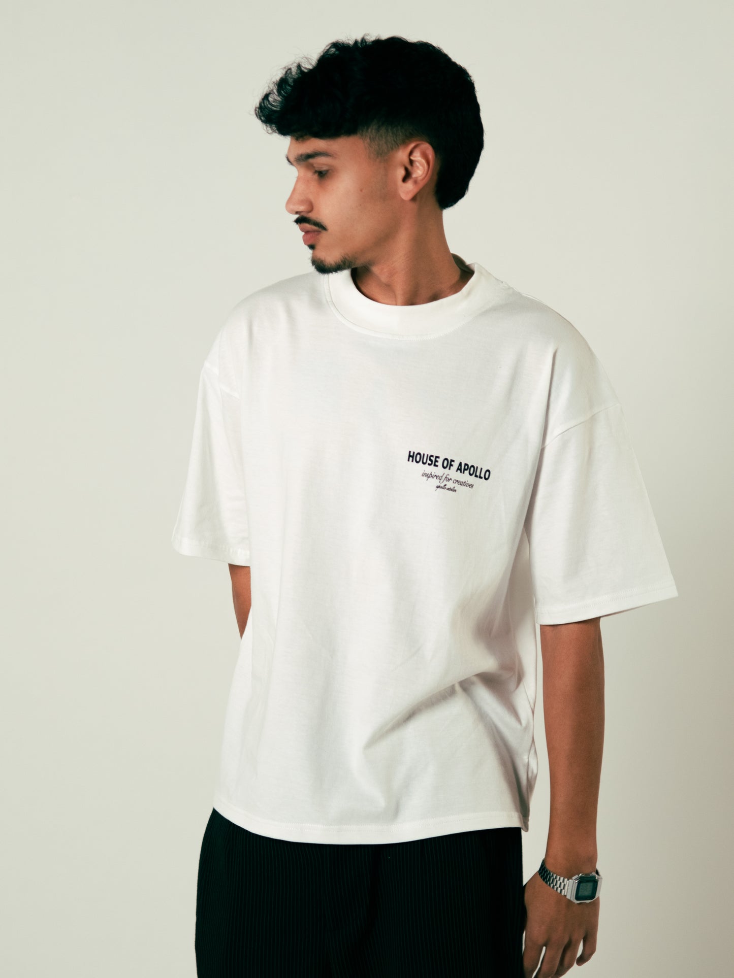 House of Apollo Flat White T-shirt